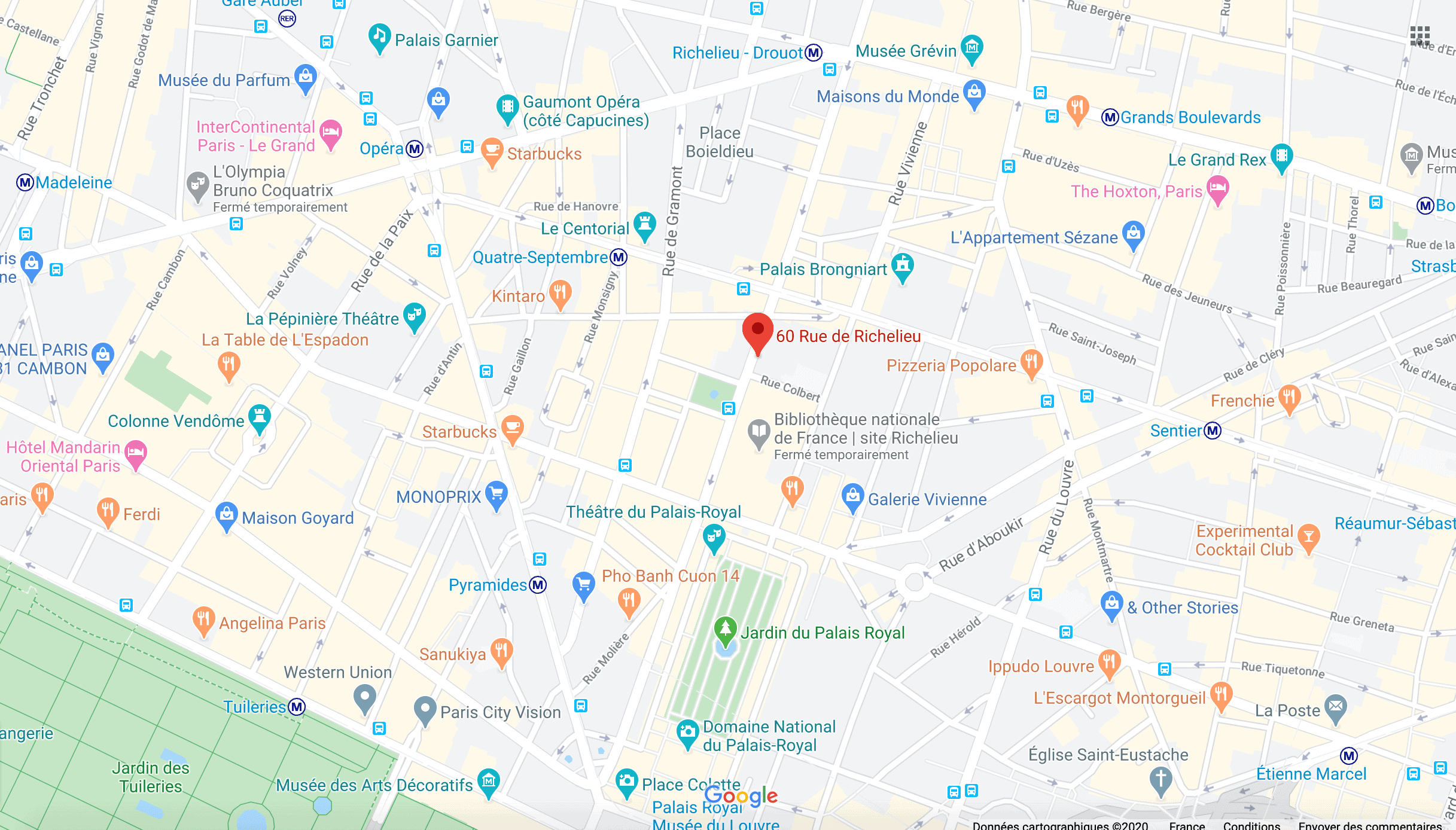 Adresse Beaubourg Avocats